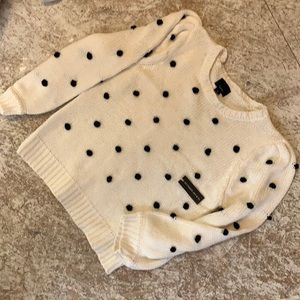 Lemiere Raised Dot sweater.